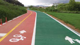 오산시오산천자전거도로